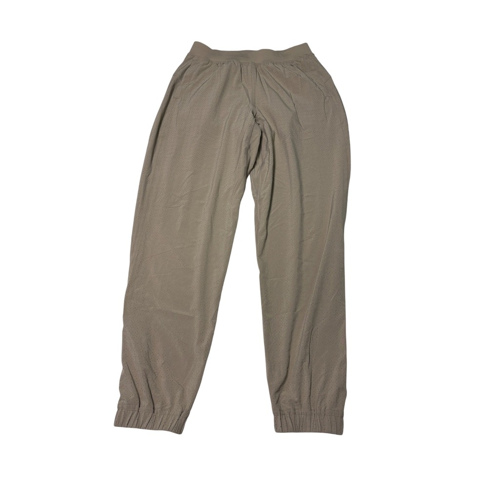 Lululemon Adapt State Jogger Tan Perforated Breathable Training Womens 6 W27 L29